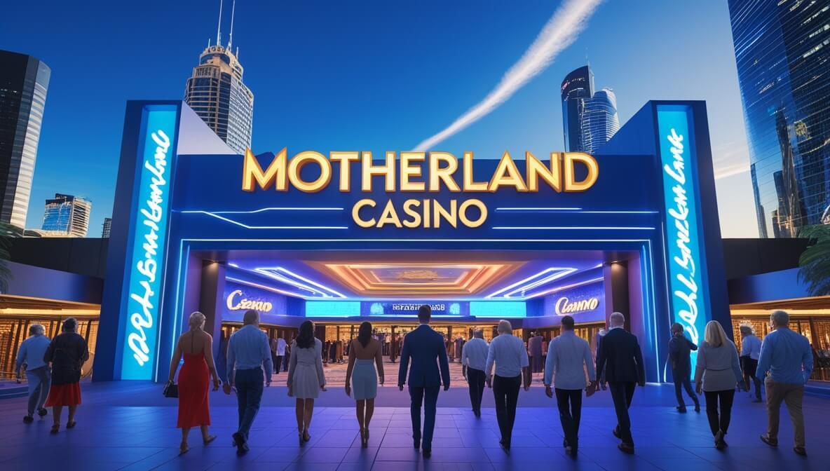 motherland Casino Australia welcome bonus and pokies